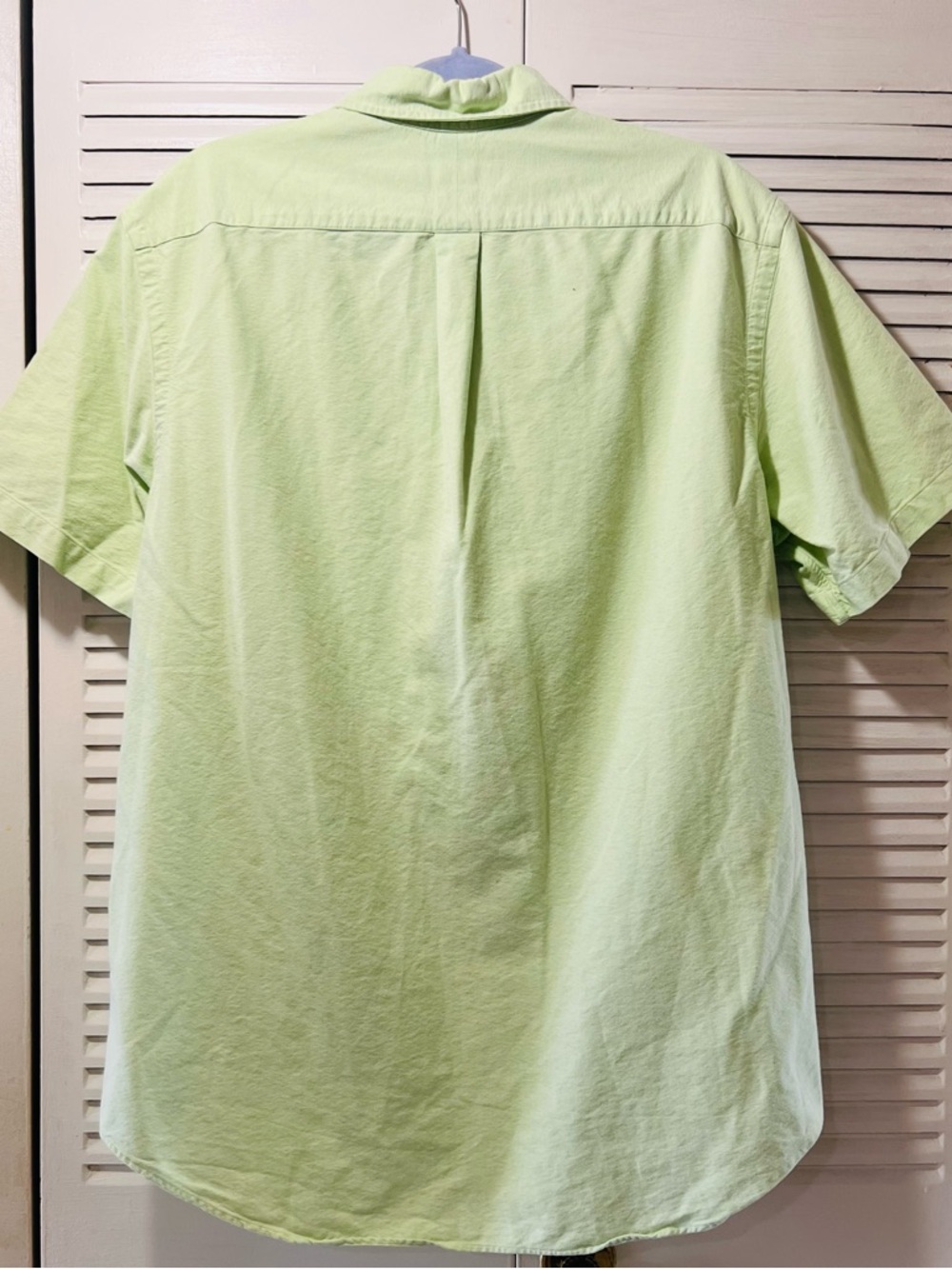 Ralph Lauren Mint Green Short-Sleeve Oxford shirt - Picture 3 of 6